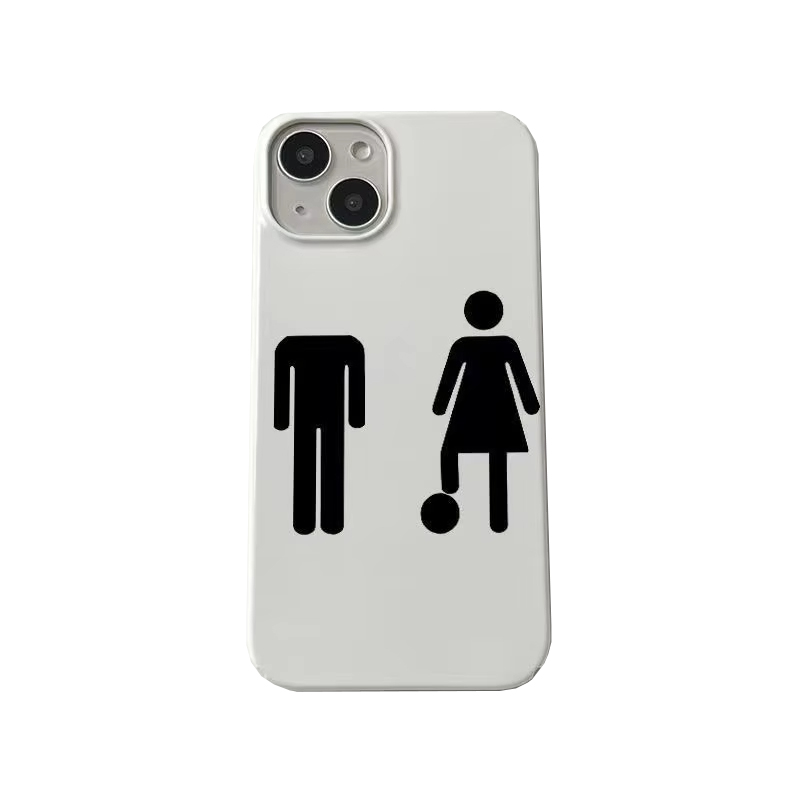 Phone Cases For Boys - Minimalist Male and Female Symbols Phone