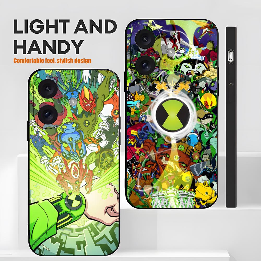 Phone Cases For Boys - Cartoon B10-Ben 10 Cool Boy Phone