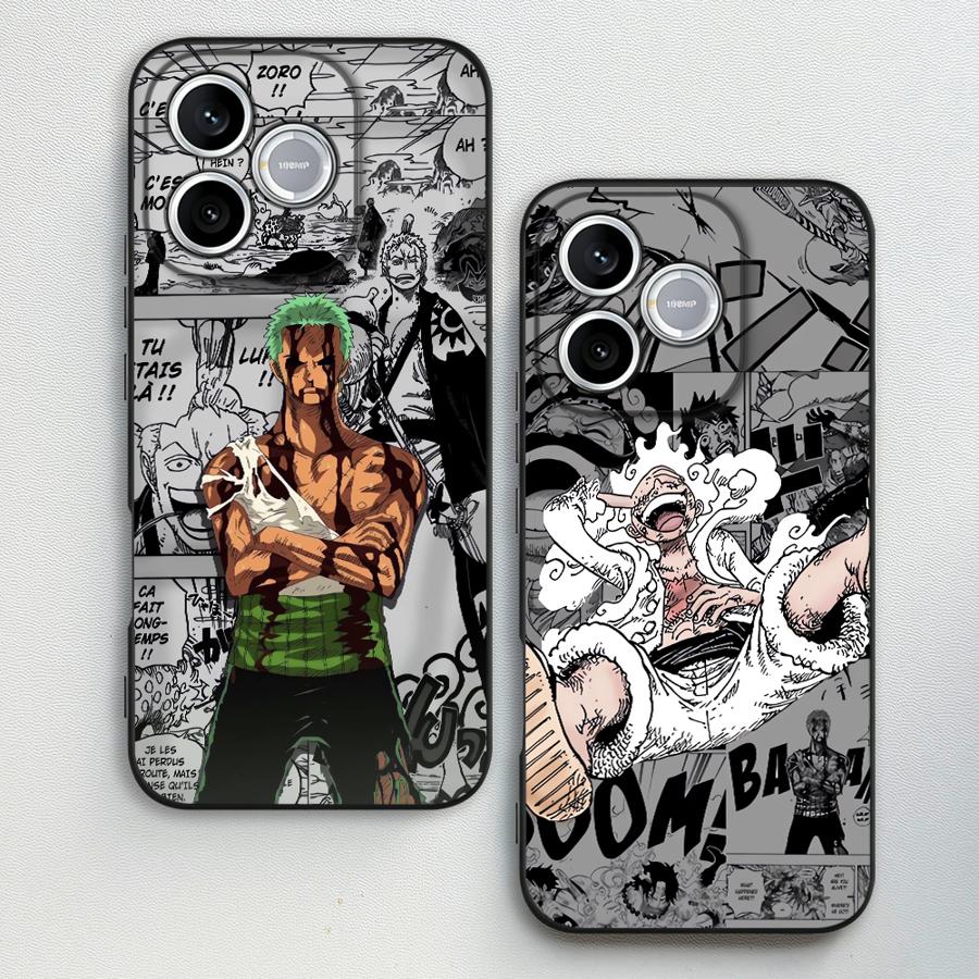 Phone Cases One Piece - One Pieces Anime Luffy Z-Zoro Case