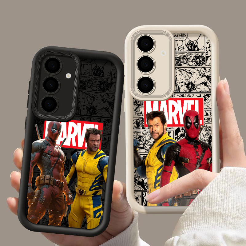Phone Cases Galaxy S24 - Marvel Deadpool And Wolverine Fundas For