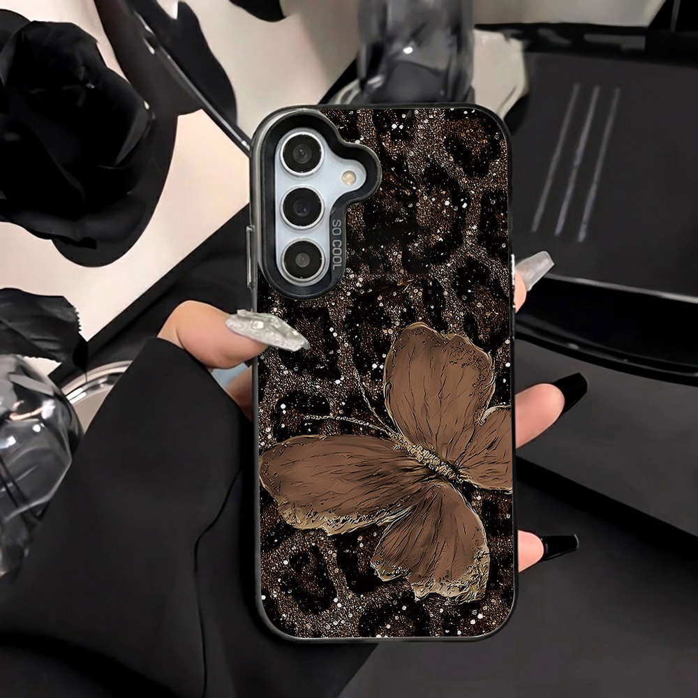 Phone Cases Hard - Hard IMD Leopard Case For Samsung