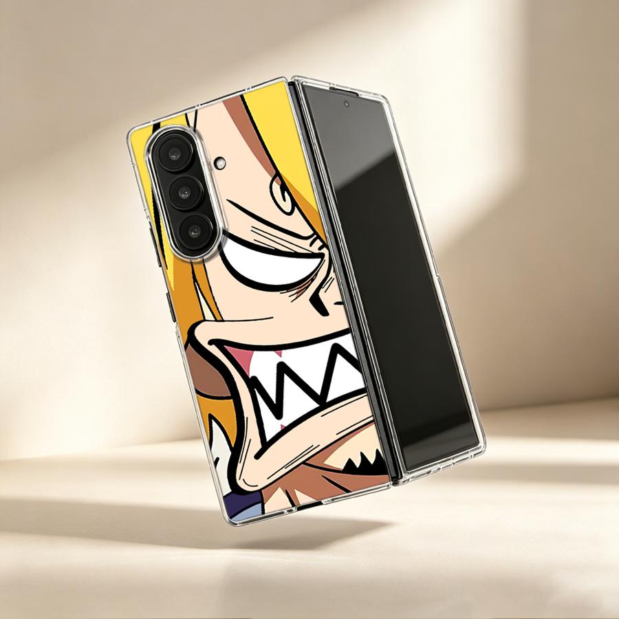 Phone Cases One Piece - Angry Sanji Anime Case for Samsung