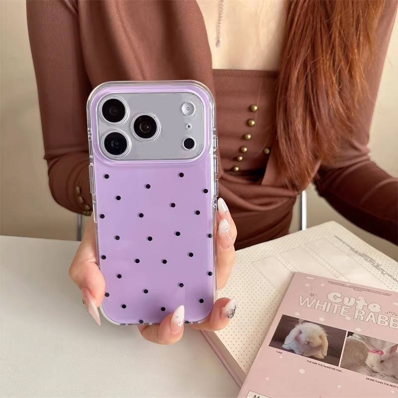 Korean Ins Girl Simple Purple  - огляд і ціна Phone Cases For Girls