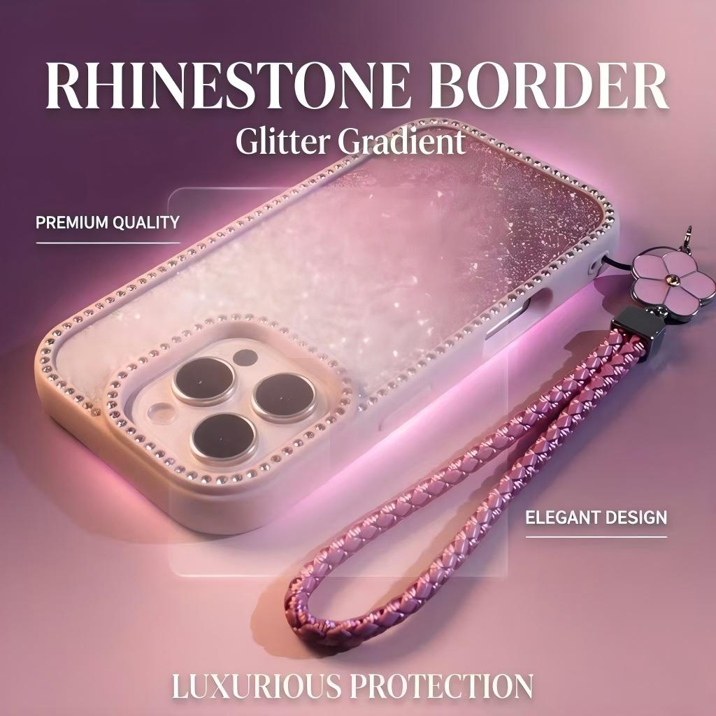 Double-sided Rhinestone Gradie - огляд і ціна Gradient Color Case