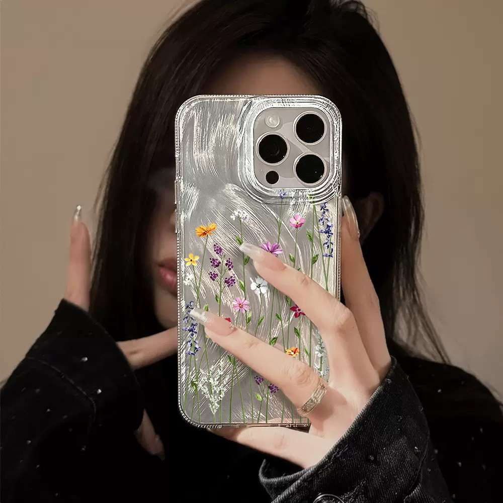 Clear Wildflower Feather Textu - огляд і ціна Phone Cases Hard