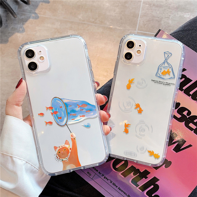 Lovely Fishes Clear Phone Case - огляд і ціна Phone Cases Xr