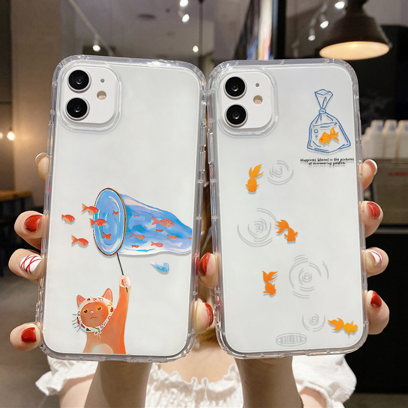 Lovely Fishes Clear Phone Case - огляд і ціна Phone Cases Xr
