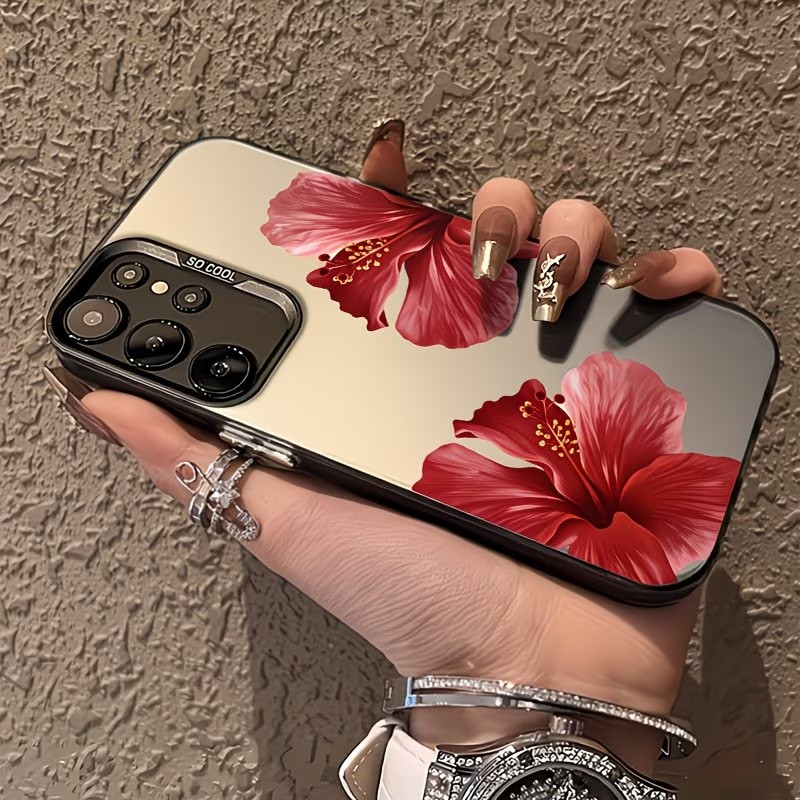 Red Hibiscus Floral Pattern Ph - огляд і ціна Gradient Color Case