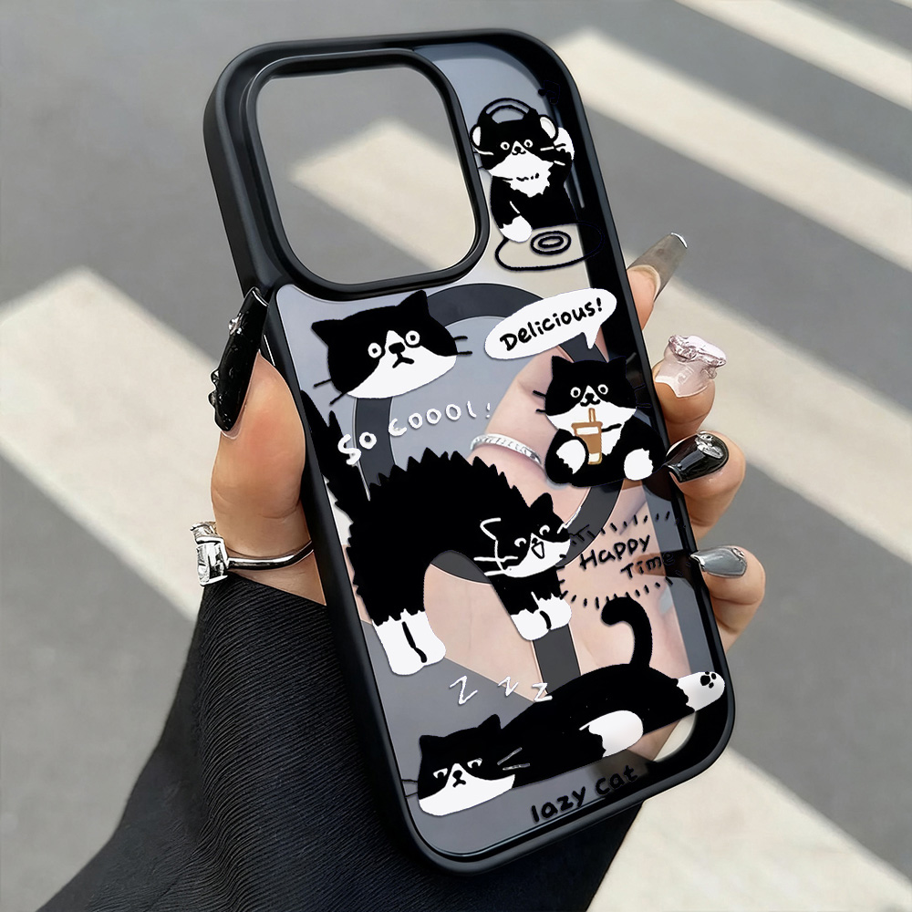 Funny Black Cat Wireless Charg - огляд і ціна Phone Cases With Magsafe