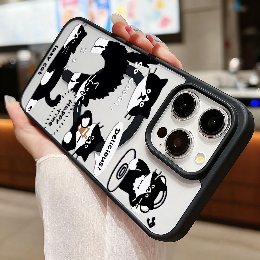 Funny Black Cat Wireless Charg - огляд і ціна Phone Cases With Magsafe