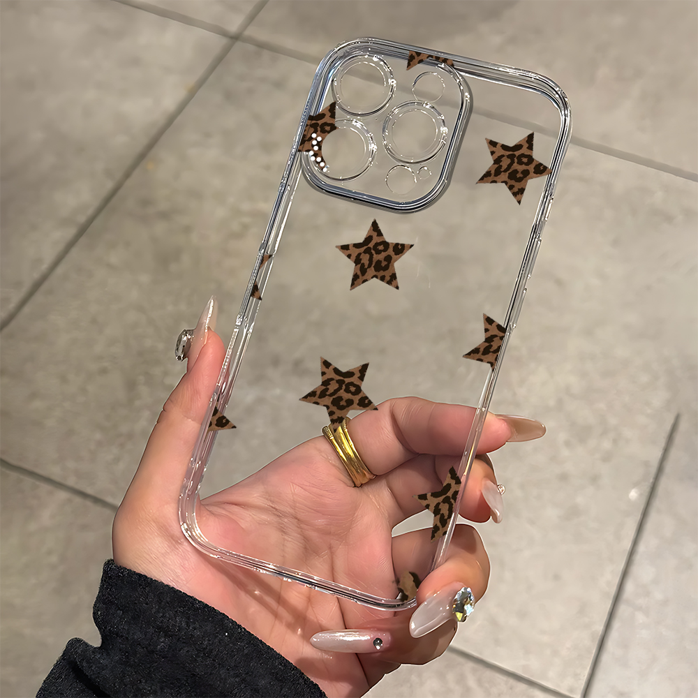 Wild Leopard Print Star Silico - огляд і ціна Phone Cases Leopard Print