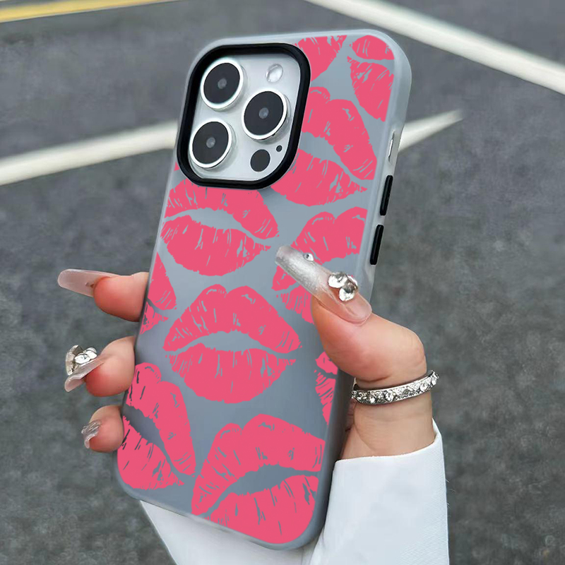 Sexy Girl Pink Lips  Pattern D - огляд і ціна Phone Cases For Girls