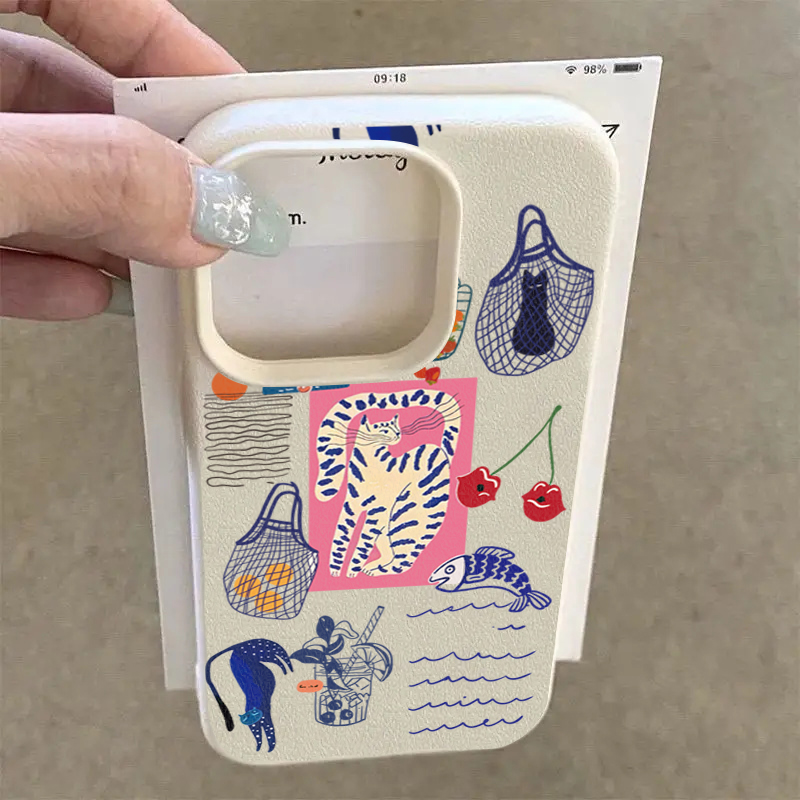 Cute Cherry Cat Print Phone Ca - огляд і ціна Phone Cases Otterbox
