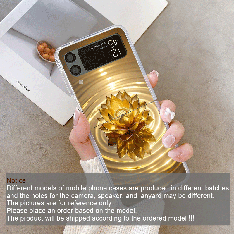 Creative Golden Lotus Flower P - огляд і ціна Phone Cases Z Flip 6