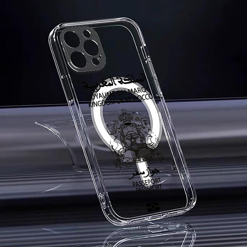Cool Morocco Passport Phone Ca - огляд і ціна Phone Cases With Magsafe