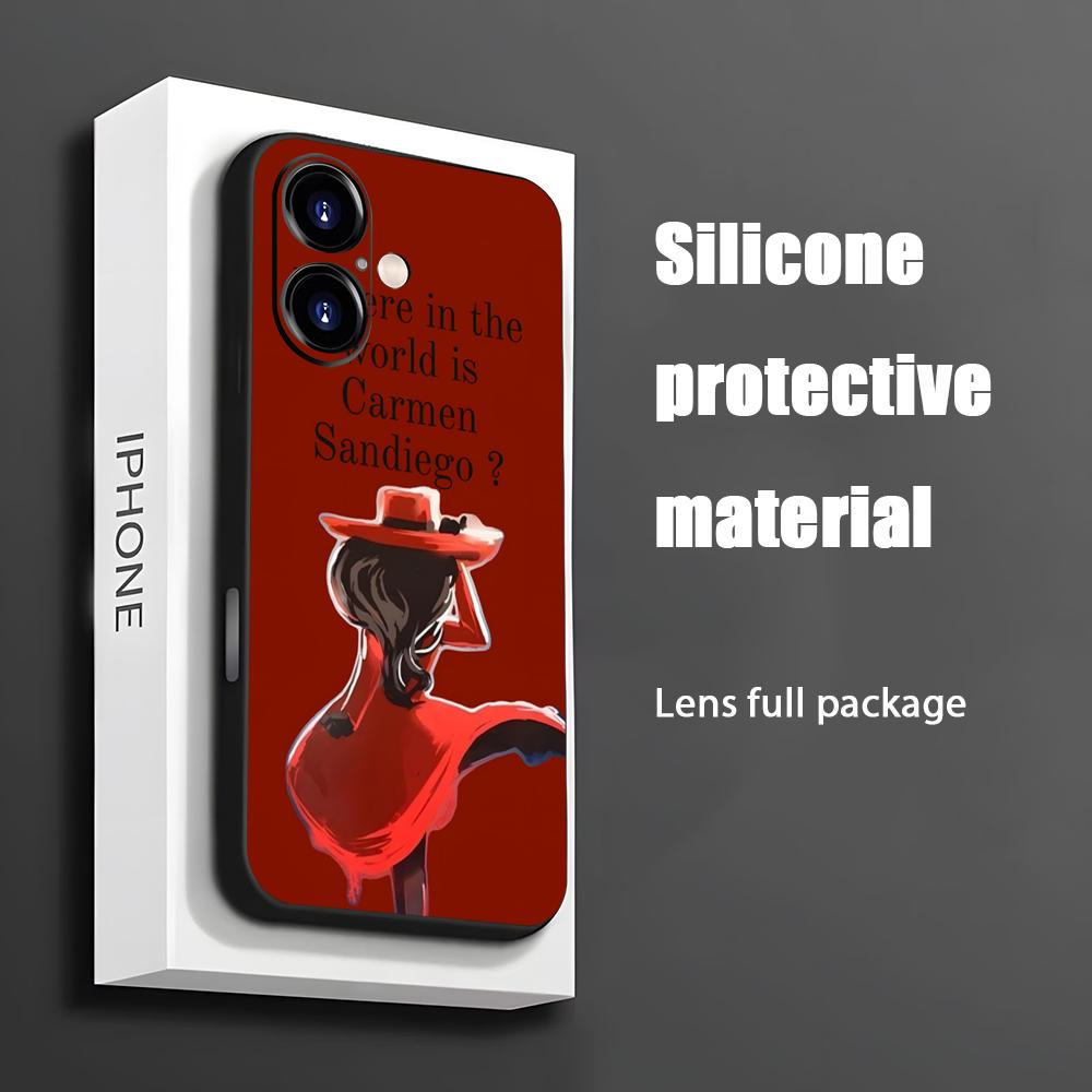 Hot Carmen Sandiego Cartoon Ph - огляд і ціна Phone Cases Otterbox