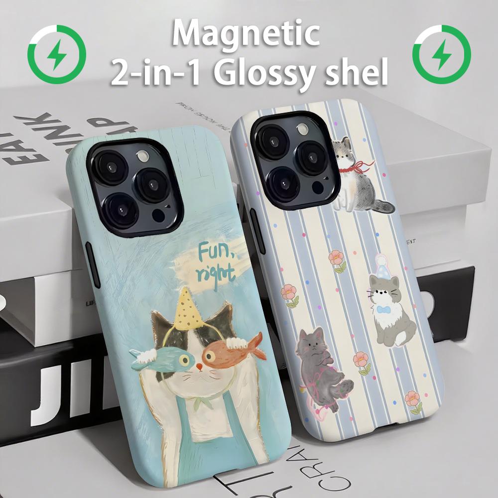 Cute cats and dogs  Phone Case - огляд і ціна Phone Cases Iphone 15