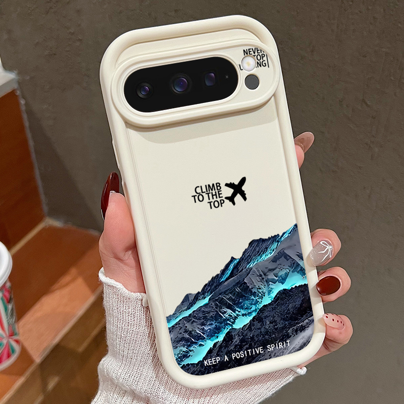Airplane Snow Mountain Pattern - огляд і ціна Phone Cases Google Pixel 9
