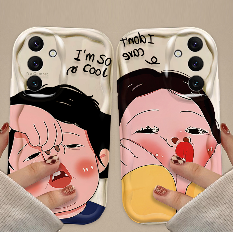 Funny Boy Cute Girl Wave Soft  - огляд і ціна Phone Cases For Boys