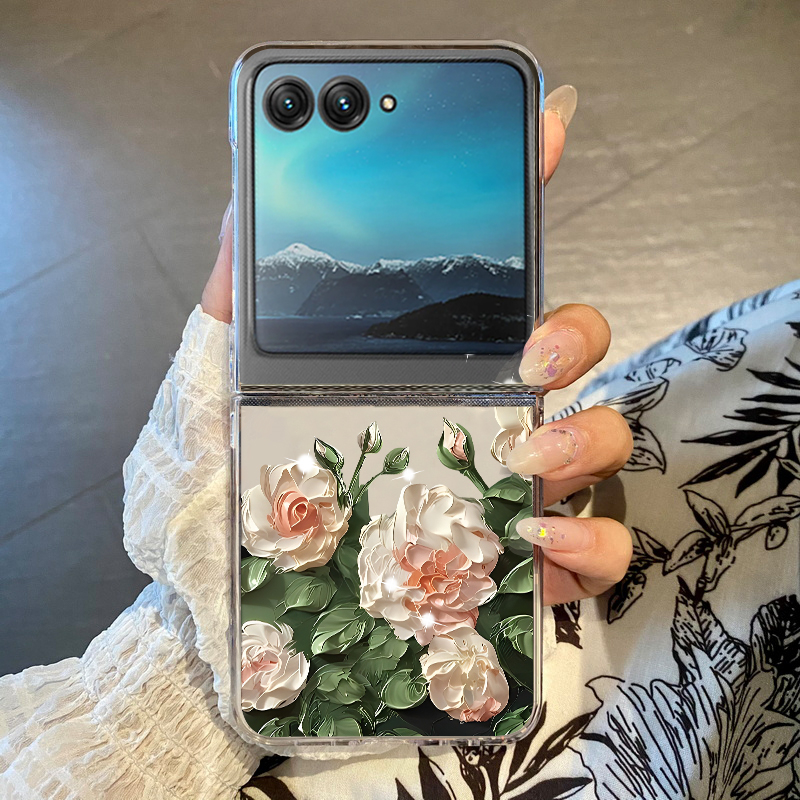 White Flowers Pattern Phone Ca - огляд і ціна Phone Cases Hard