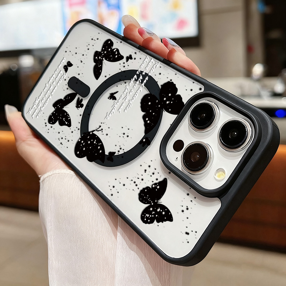 Leopard Print Black Transparen - огляд і ціна Phone Cases Leopard Print