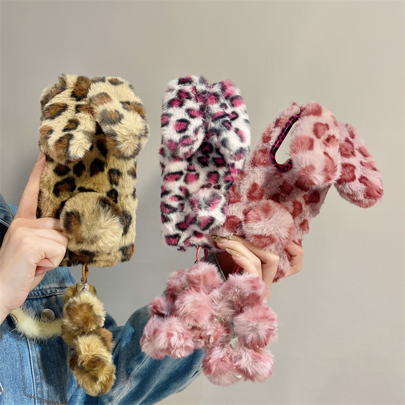 Luxury 3D Leopard Print Rabbit - огляд і ціна Phone Cases Leopard Print