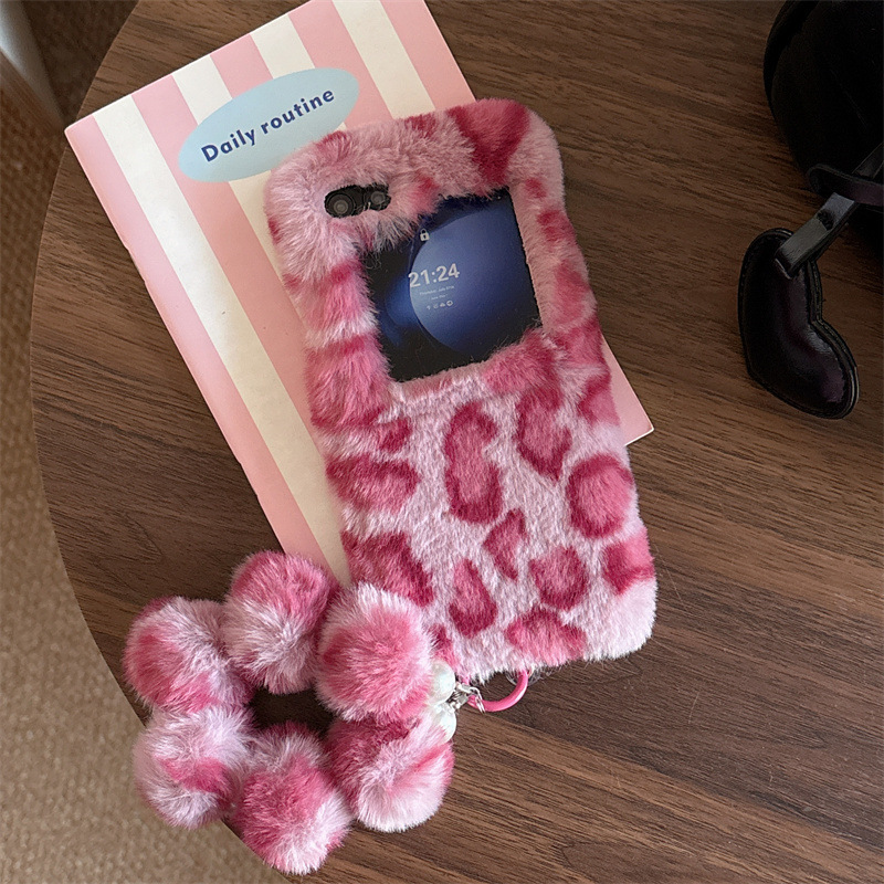Fashion Leopard Print Fluffy P - огляд і ціна Phone Cases Leopard Print