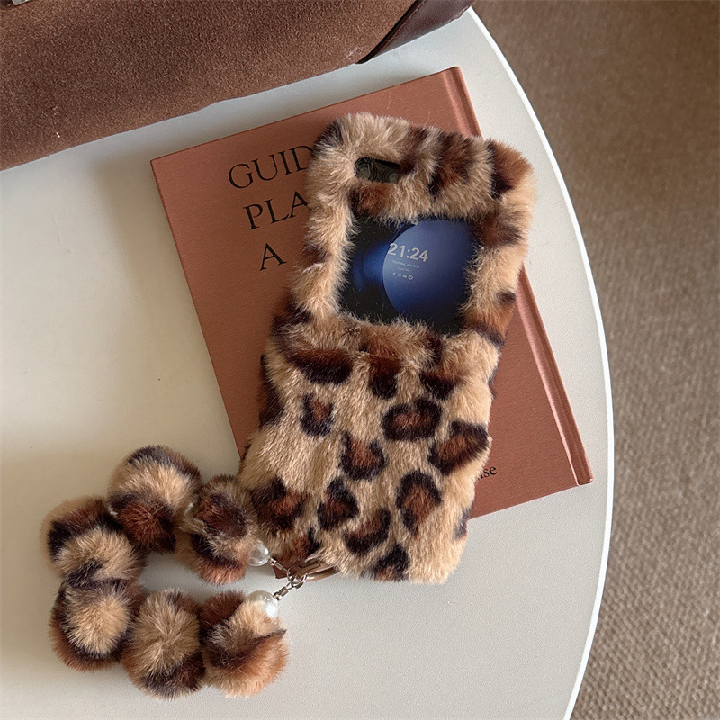 Fashion Leopard Print Fluffy P - огляд і ціна Phone Cases Leopard Print