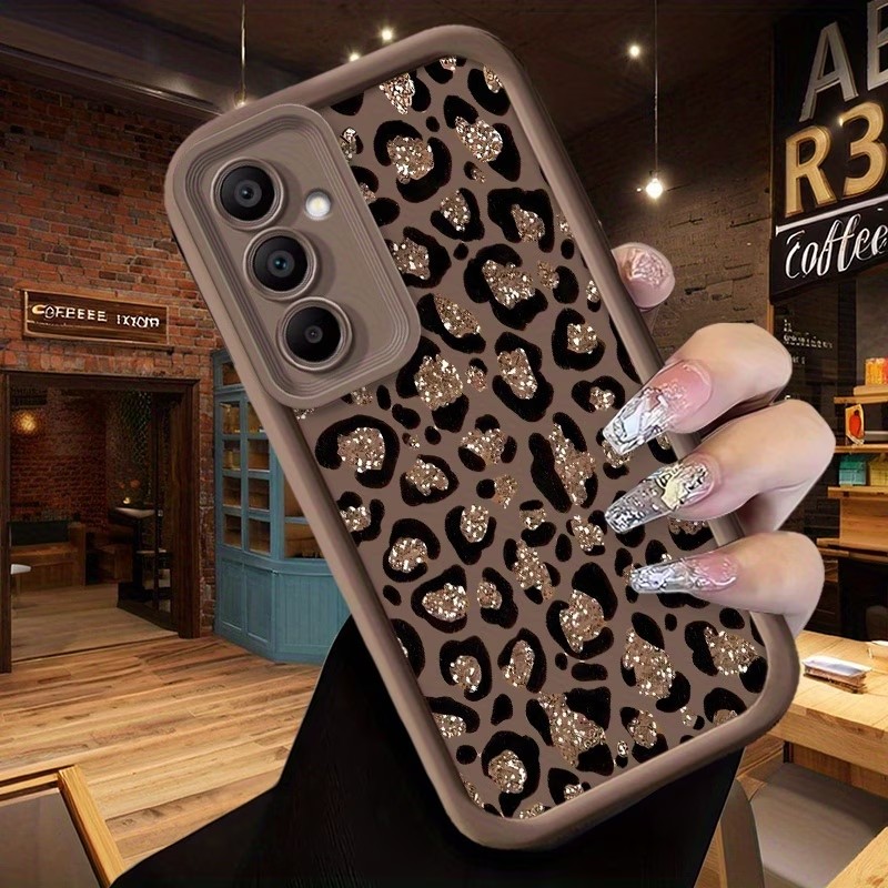 Glitter Leopard Print Silicone - огляд і ціна Phone Cases Leopard Print