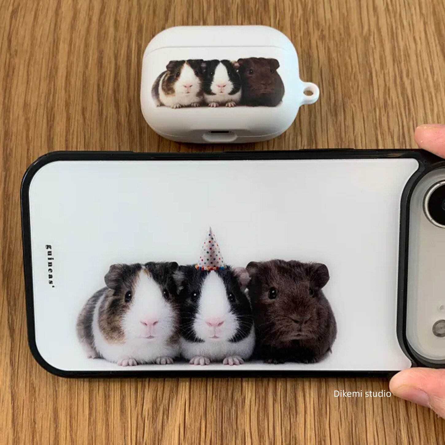Korean Ins Lovely Three Guinea - огляд і ціна Phone Cases Girls