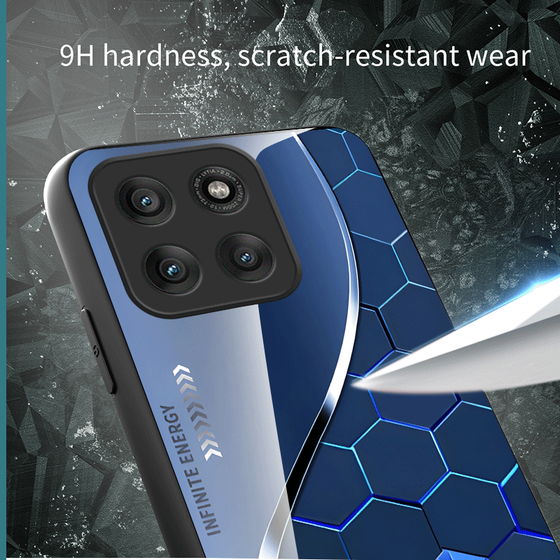 Hard Tempered Glass Case For M - огляд і ціна Gradient Color Case