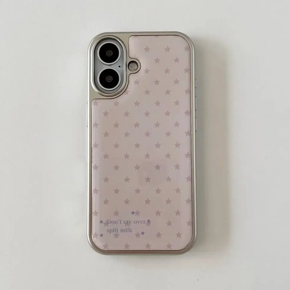 Korean Ins Girl Heart Pink Sta - огляд і ціна Phone Cases For Girls