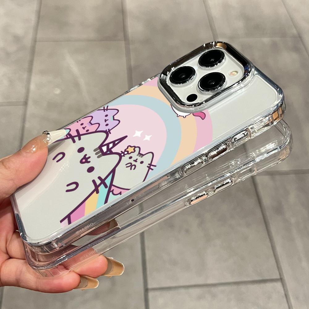 Cartoon Pusheen Cat Matte Tran - огляд і ціна Phone Cases Otterbox