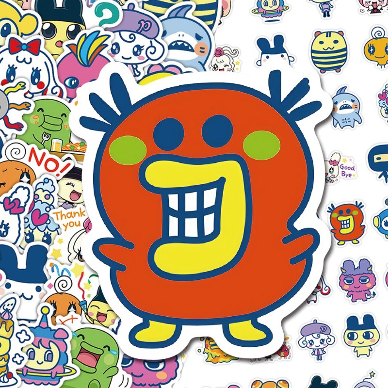Japanese Tamagotchi Stickers E - огляд і ціна Phone Cases Japanese