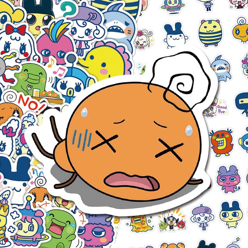 Japanese Tamagotchi Stickers E - огляд і ціна Phone Cases Japanese