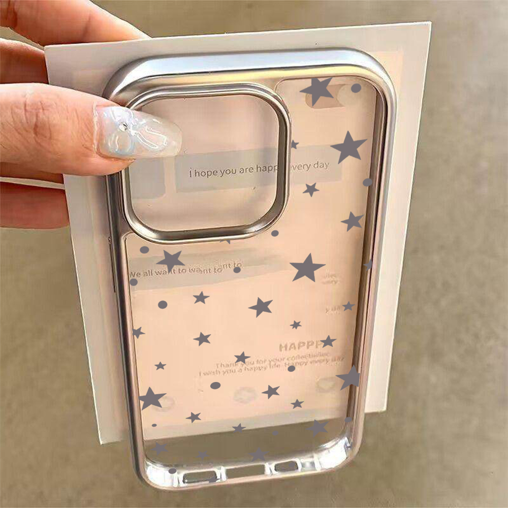 Y2K Stars Fashion Clear Cases  - огляд і ціна Phone Cases Amazon