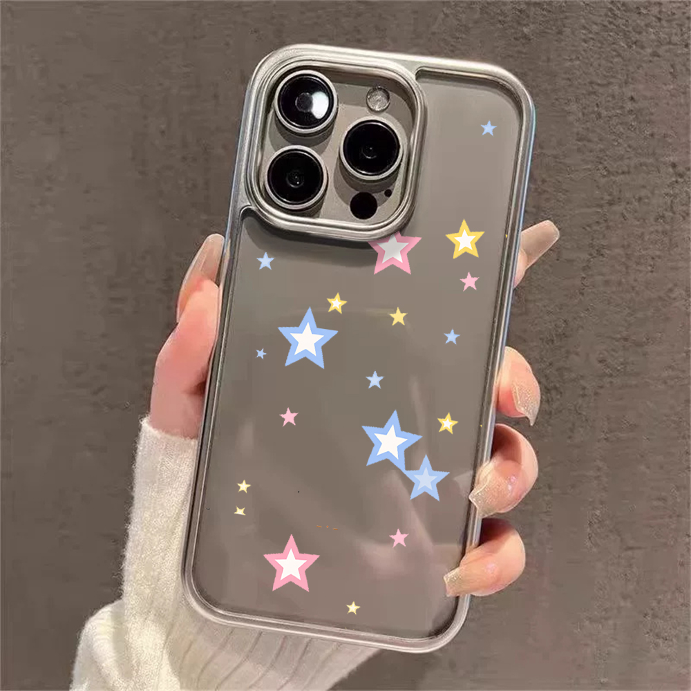 Y2K Stars Fashion Clear Cases  - огляд і ціна Phone Cases Amazon