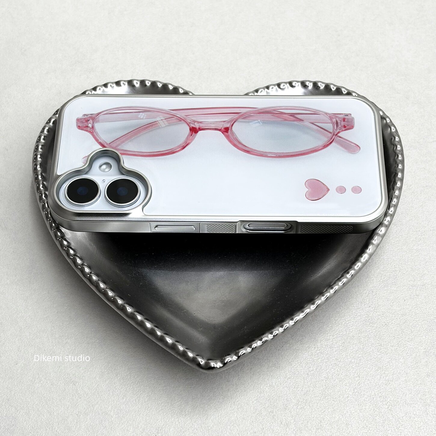 Korean ins Girl Heart Pink Gla - огляд і ціна Phone Cases For Girls