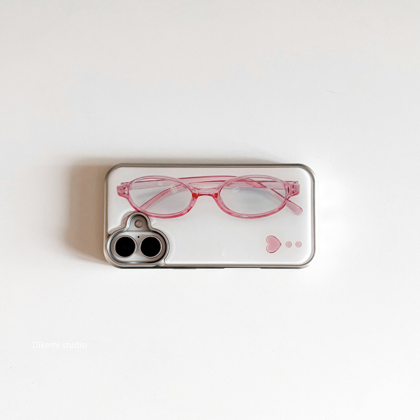 Korean ins Girl Heart Pink Gla - огляд і ціна Phone Cases For Girls