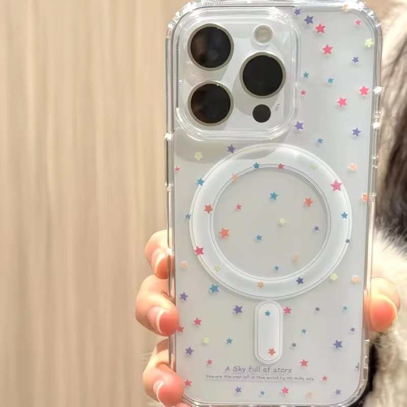Little Star Pattern Phone Case - огляд і ціна Phone Cases With Magsafe