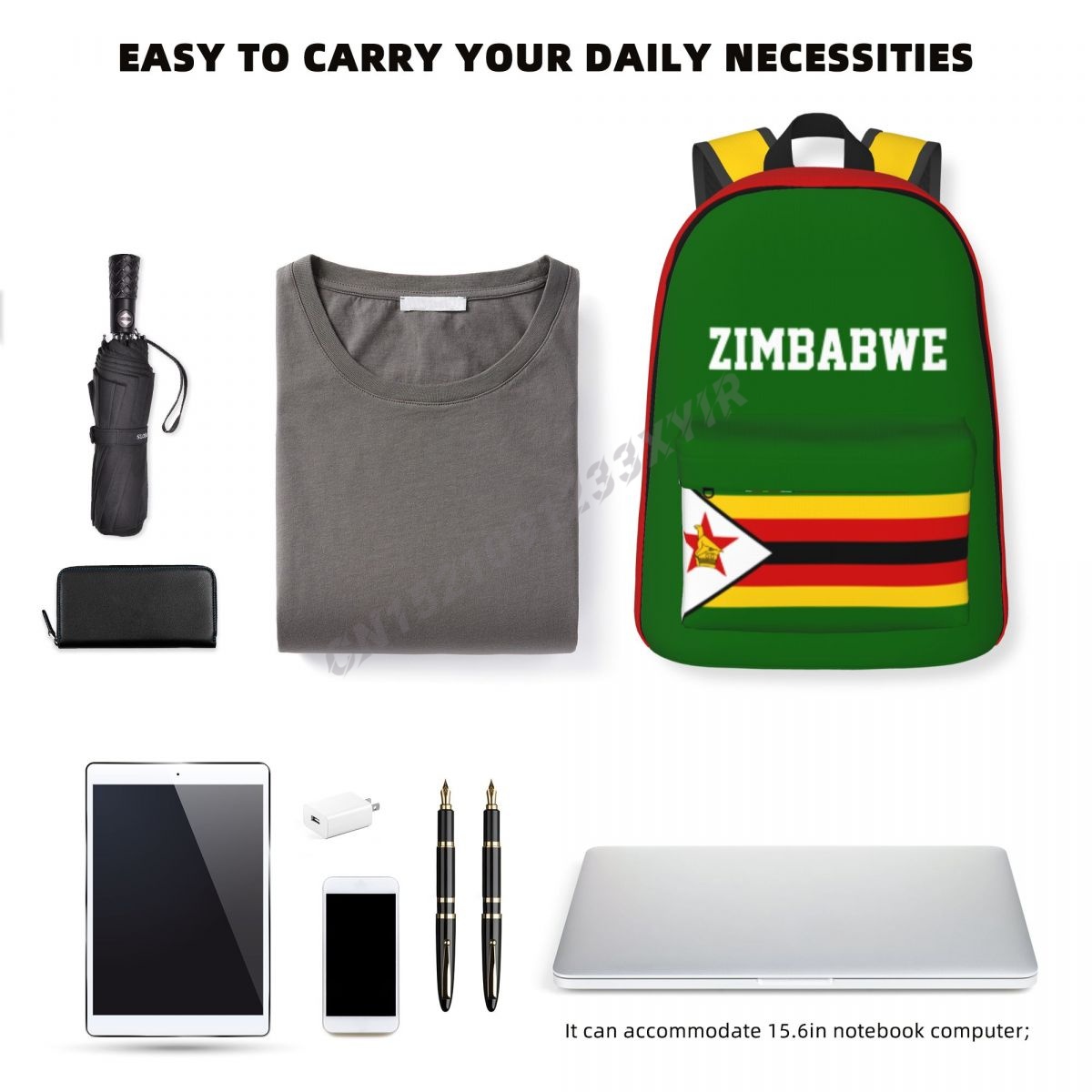 Unisex Backpack Zimbabwe Flag  - огляд і ціна Phone Cases Zimbabwe