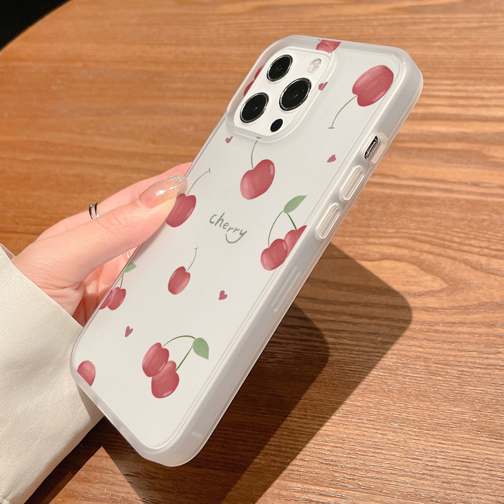 Cherry Phone Case Frosted For  - огляд і ціна Phone Cases Iphone 15