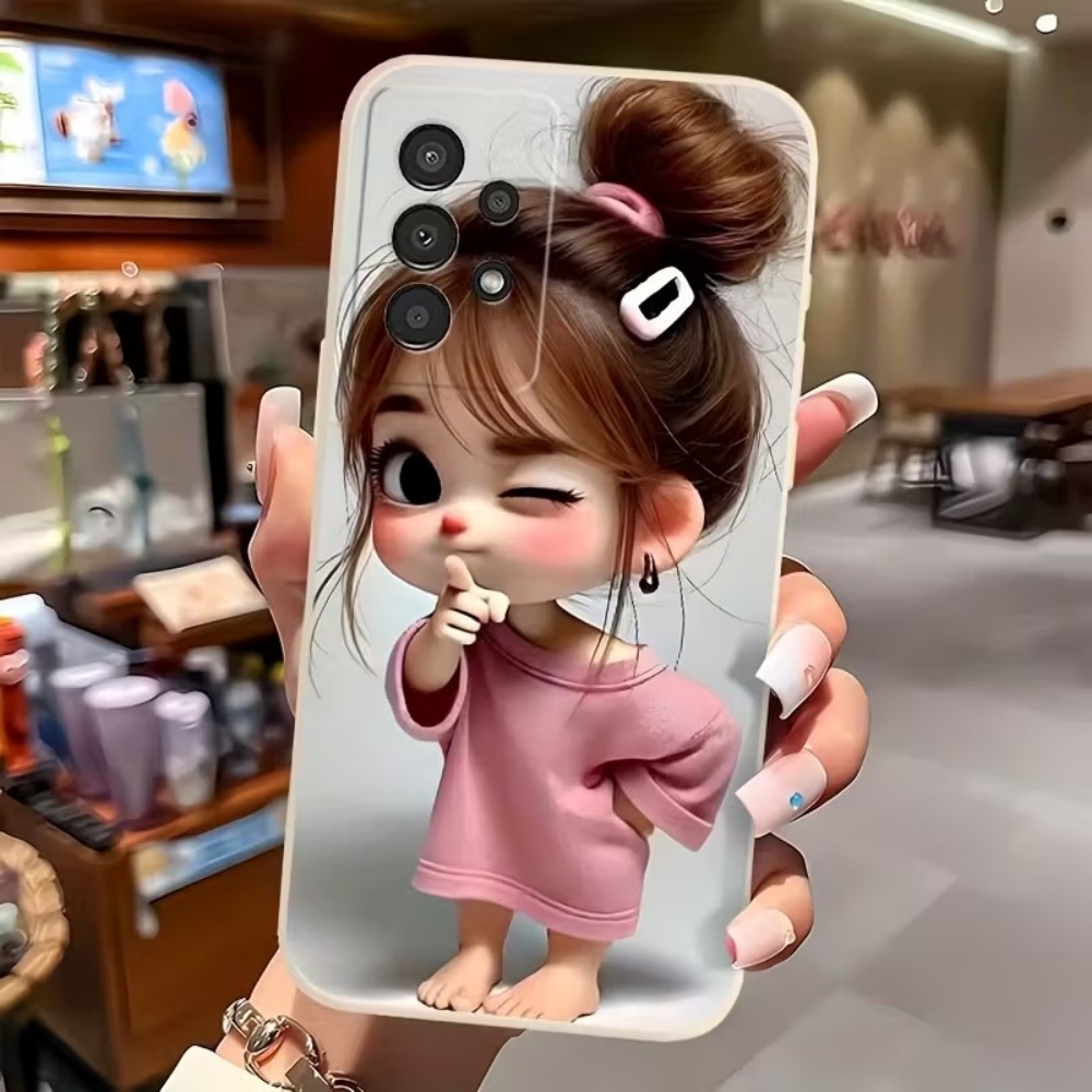 Cute Cartoon Girl Pattern Desi - огляд і ціна Phone Cases For Girls