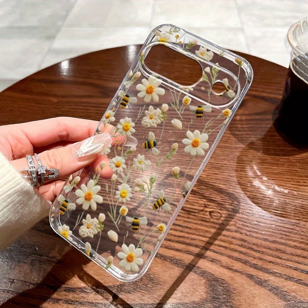 Cute Honeybee Flower Pattern S - огляд і ціна Phone Cases Google Pixel 9