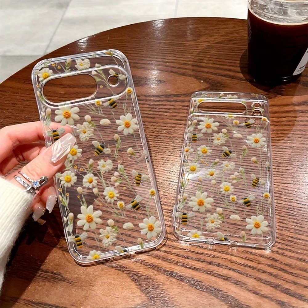 Cute Honeybee Flower Pattern S - огляд і ціна Phone Cases Google Pixel 9