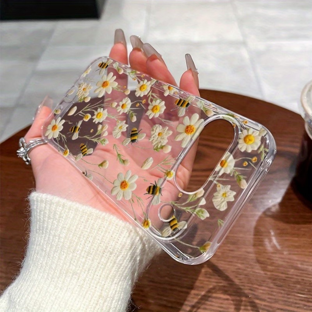 Cute Honeybee Flower Pattern S - огляд і ціна Phone Cases Google Pixel 9