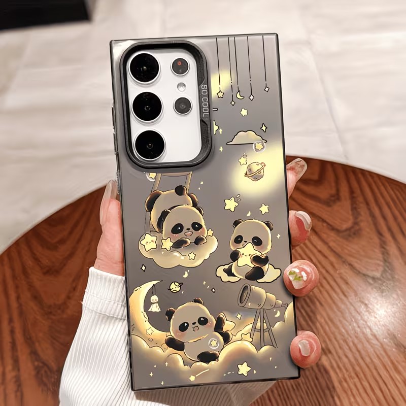 Starry Sky Cloud Panda Print P - огляд і ціна Gradient Color Case