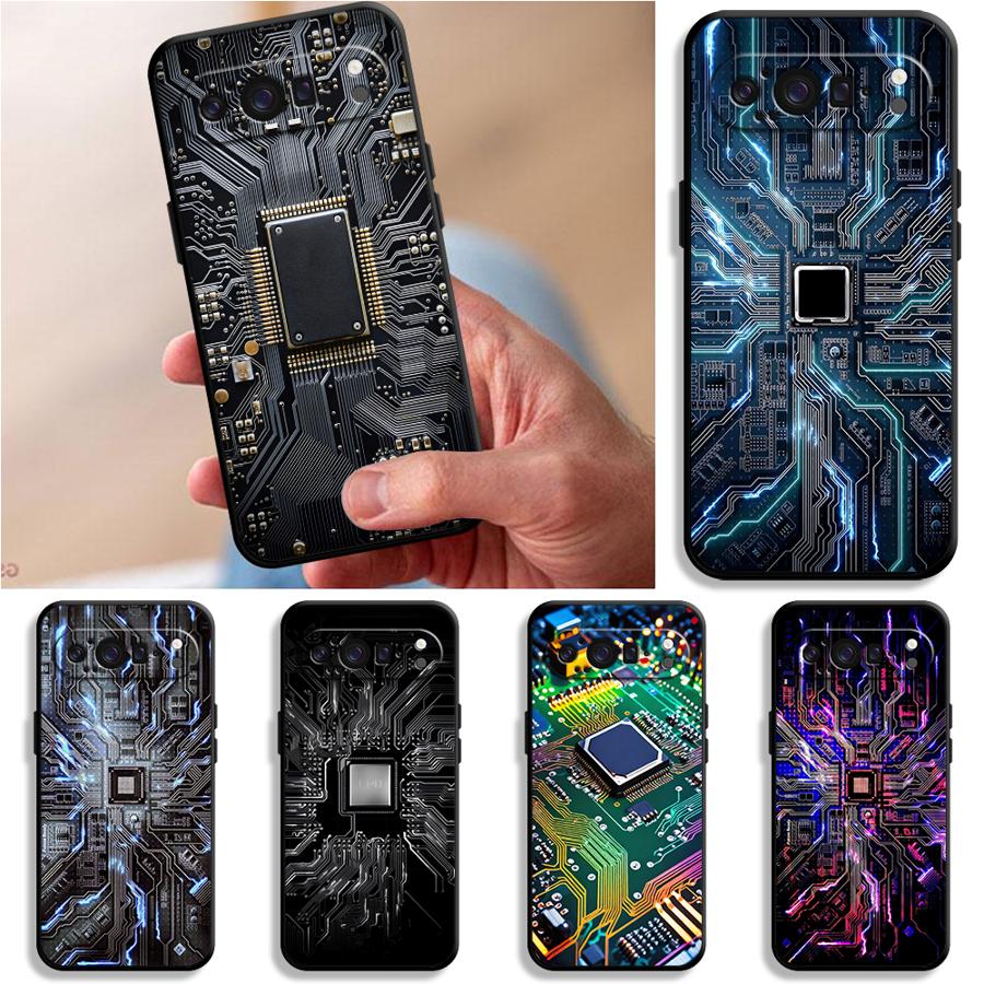 Retro Circuit Board Funda Phon - огляд і ціна Phone Cases Google Pixel 9