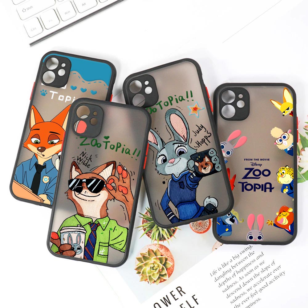 Disney Nick Judy Matte Translu - огляд і ціна Phone Cases Iphone 15