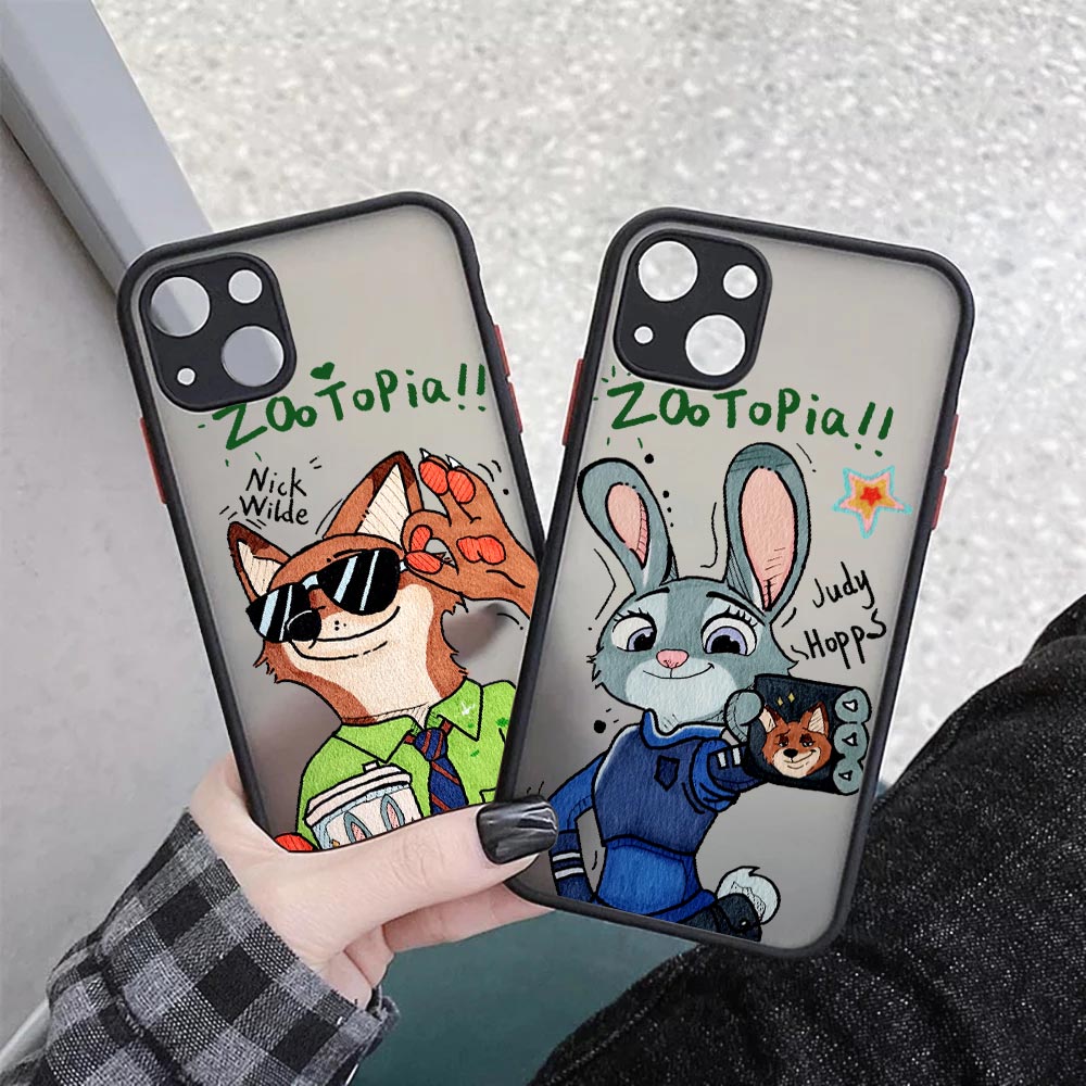 Disney Nick Judy Matte Translu - огляд і ціна Phone Cases Iphone 15
